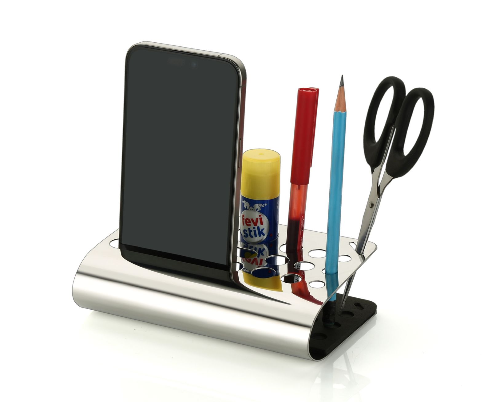 Multi-Purpose Desk Utility Holder with Mobile Stand