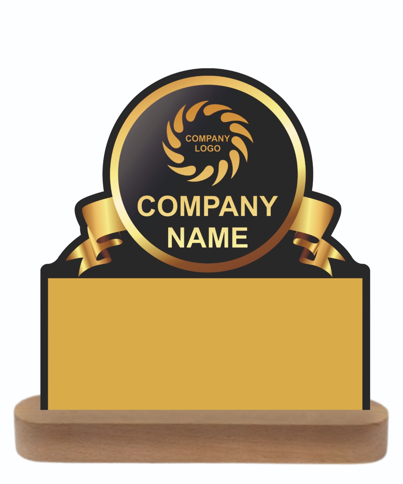 CEO Round Shape Trophy